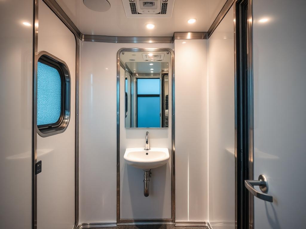 Luxury Restroom Trailers in Akron, OH